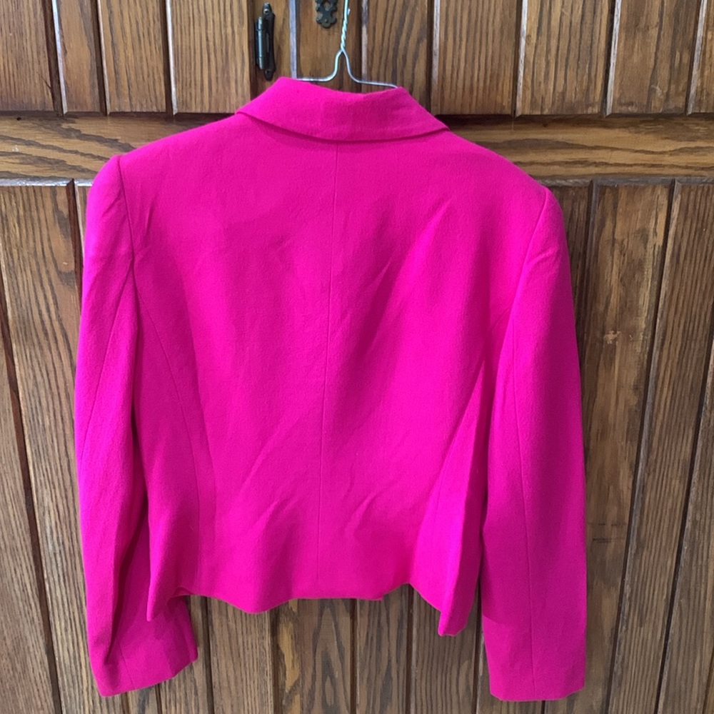 Bicci Florine Wachter Vintage Jacket Size 6 Hot Pink - Picture 2 of 5